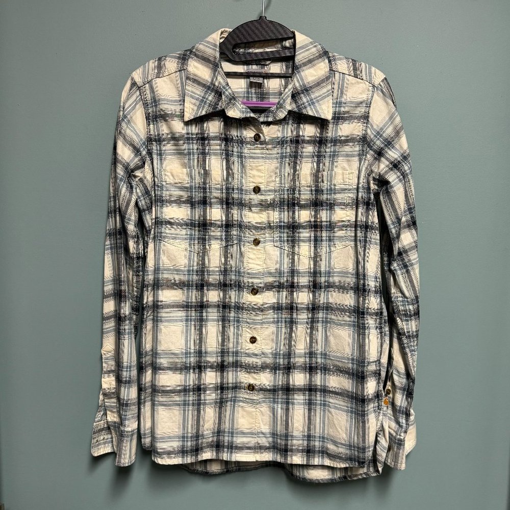 Carhartt Plaid‎ Shirt - Long Sleeve Women’s S 4/6